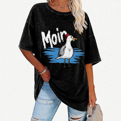 Moin Vintage Distressed T-shirt