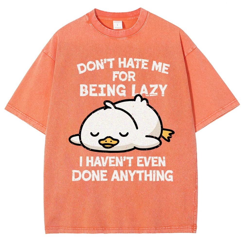 Duck Done Nothing Vintage Distressed T-shirt