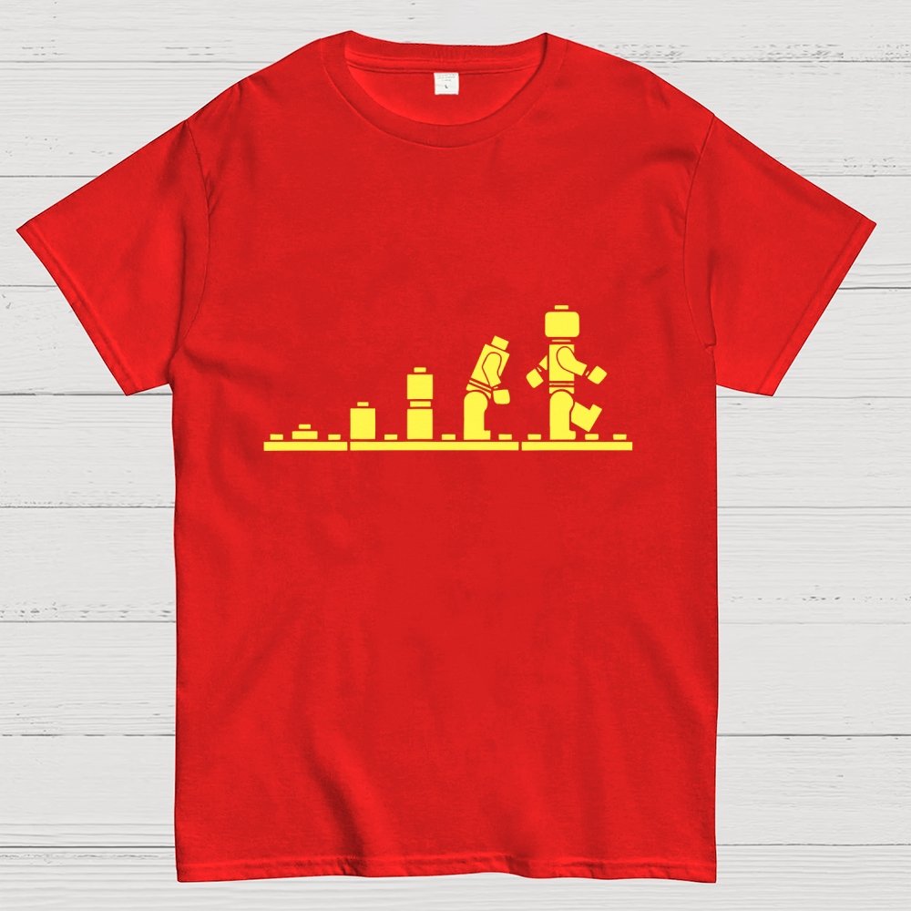 Bricks Evolution Geek T-Shirt