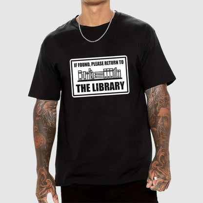 Return To The Library Geek T-Shirt