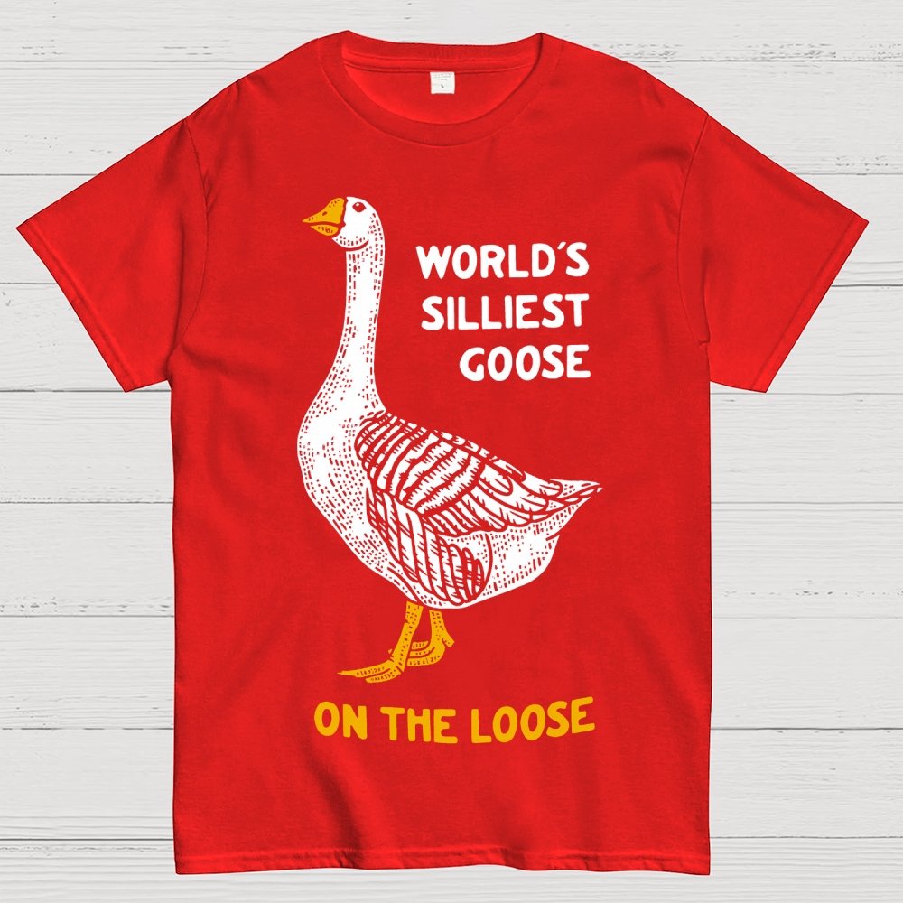 World's Silliest Goose Geek T-Shirt