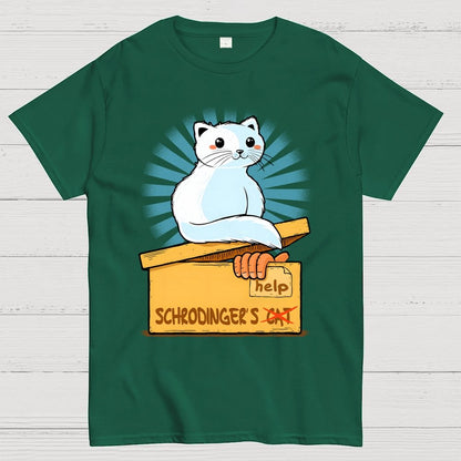 Schrodinger in a Box Geek T-Shirt
