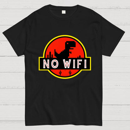 No Wifi��Geeky T-Shirt