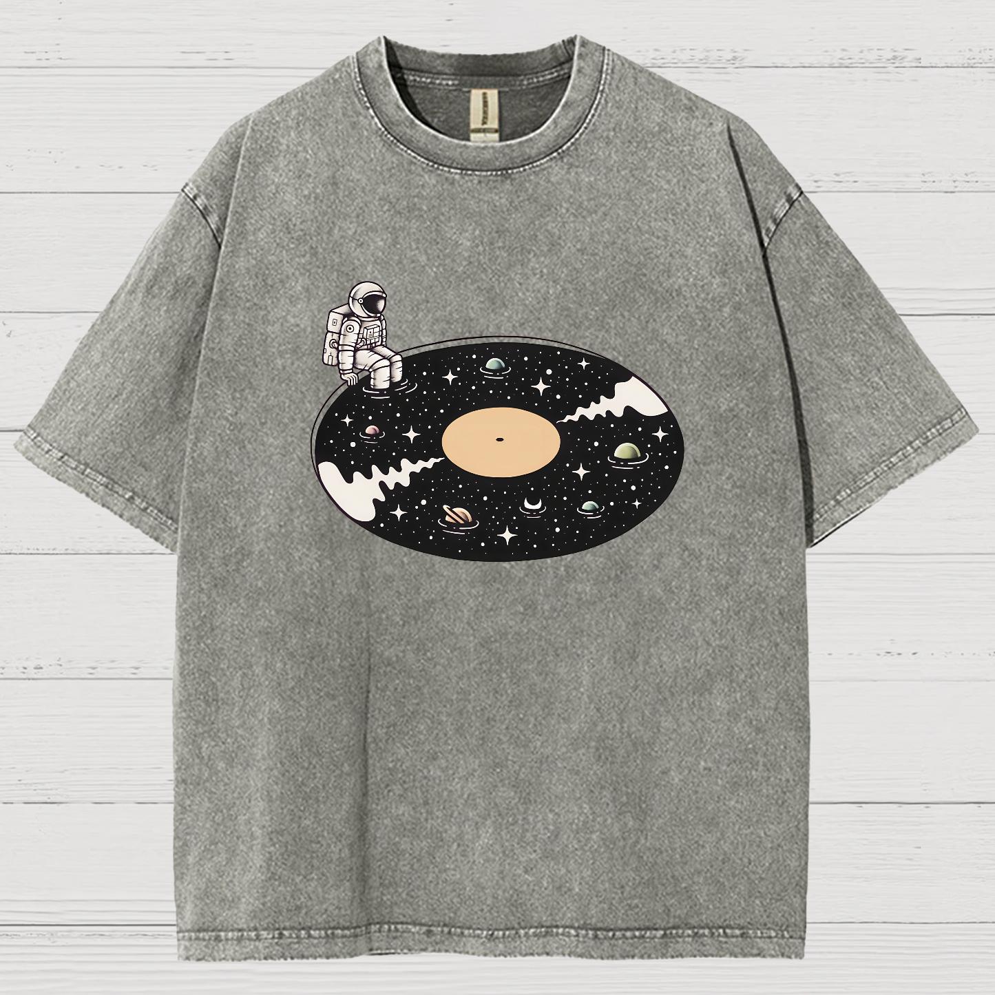 Cosmic Sound Vintage Distressed T-shirt