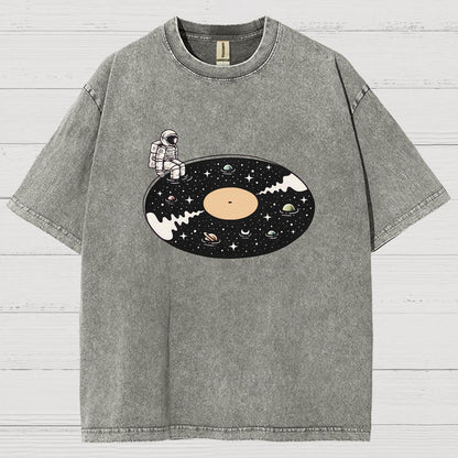 Cosmic Sound Vintage Distressed T-shirt