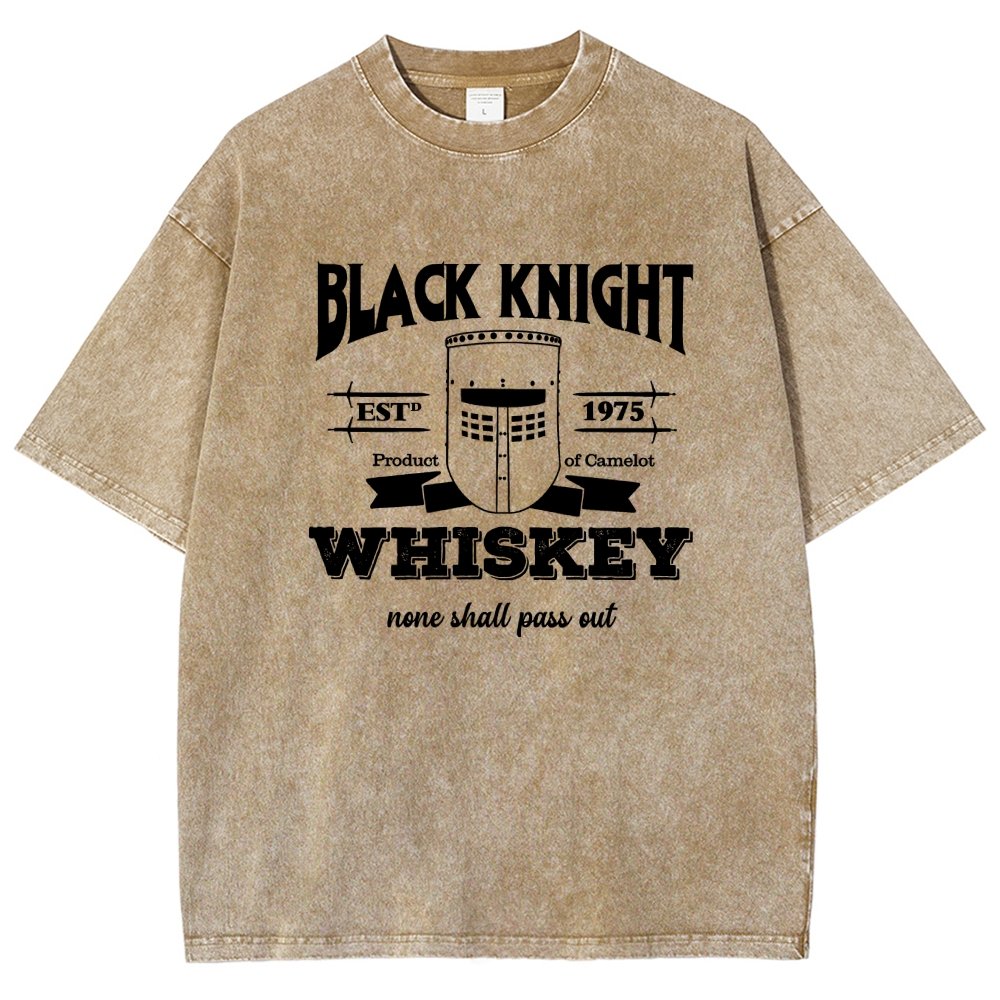 None Shall Pass Out Vintage Distressed T-shirt