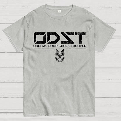 Space Trooper White Vintage Geek T-Shirt