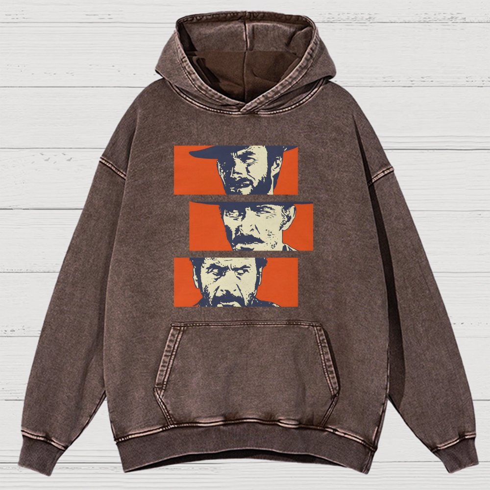 Buono Brutto Cattivo Vintage Distressed Hoodie