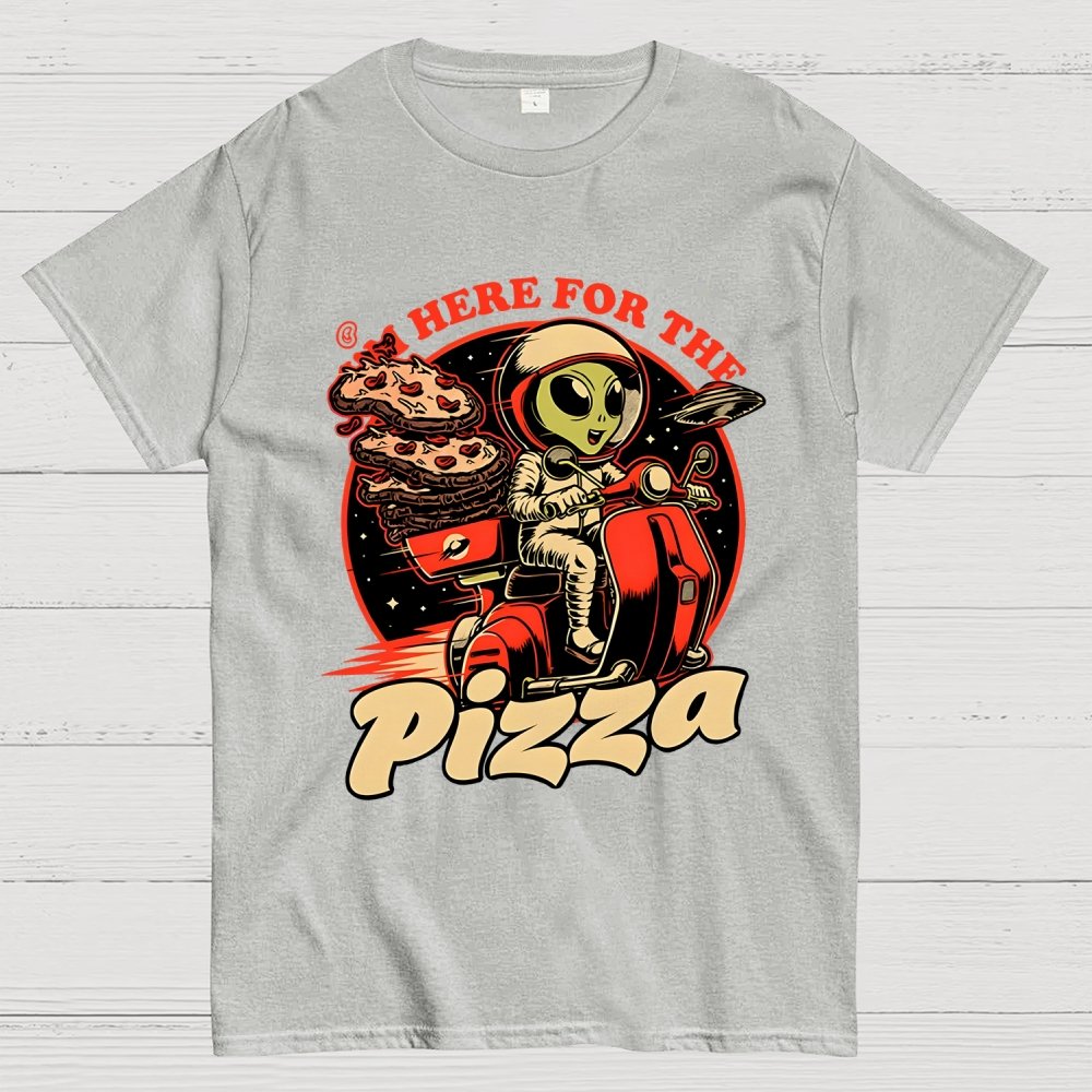Space Pizza Delivery Unisex Geek T-Shirt