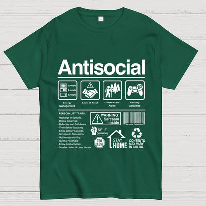 Antisocial Label Geek T-Shirt