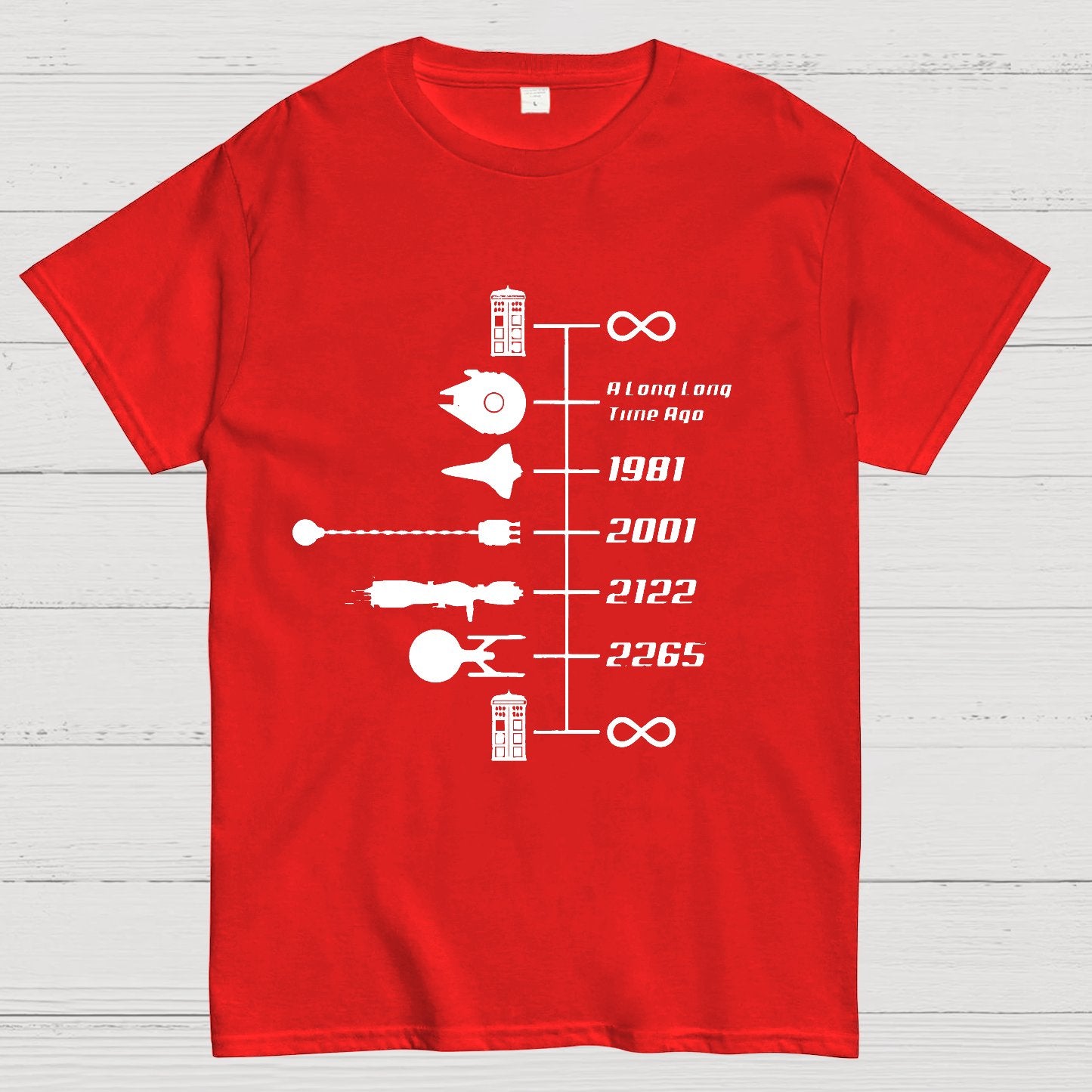 Nostalgic Space Travel Geek T-Shirt
