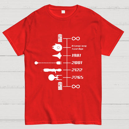 Nostalgic Space Travel Geek T-Shirt