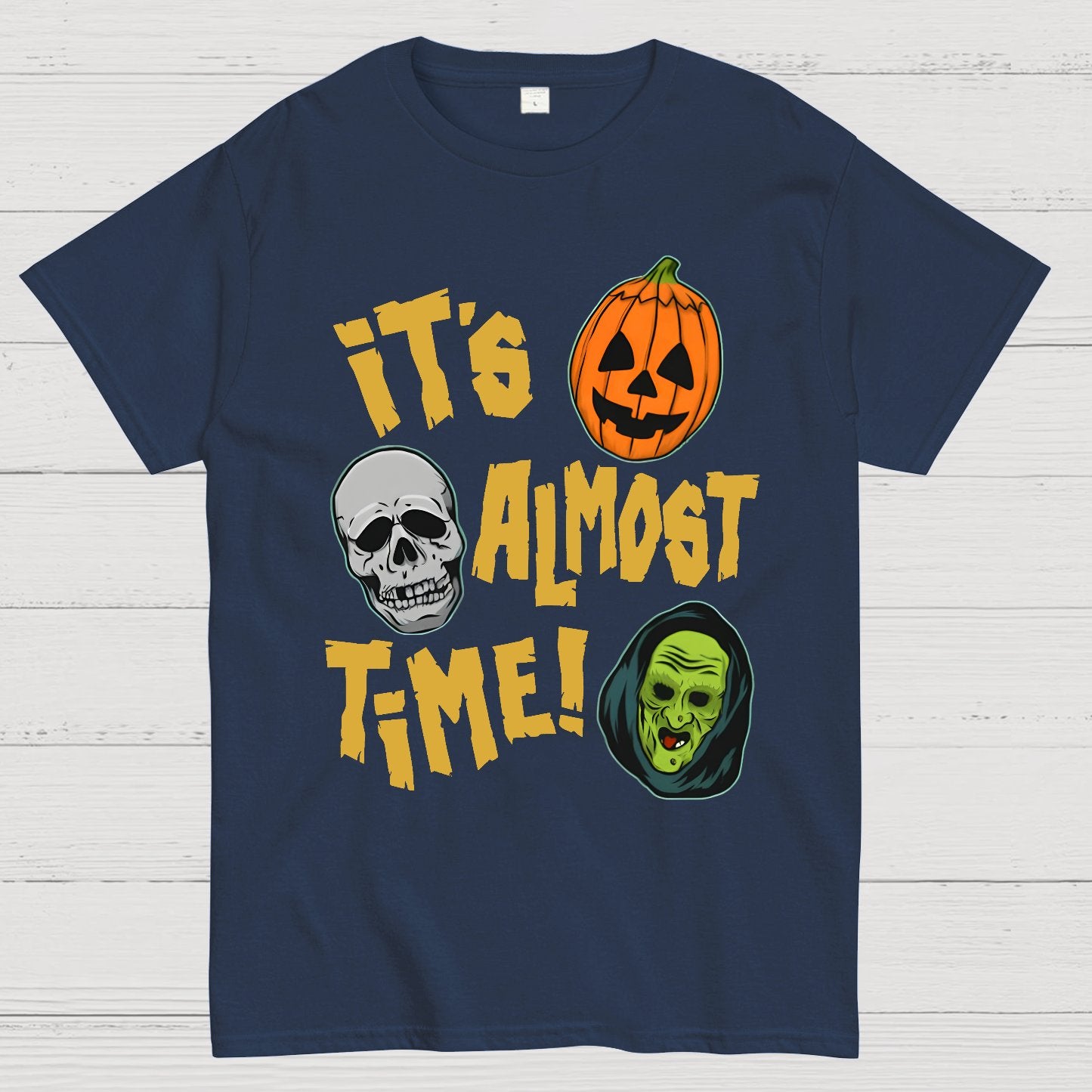 It‘s Almost Time ﻿Halloween Geeky T-Shirt