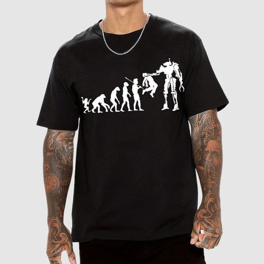 Evolution To Termination Geek T-Shirt