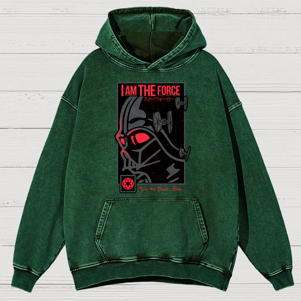 I'm Darkness Vintage Distressed Hoodie
