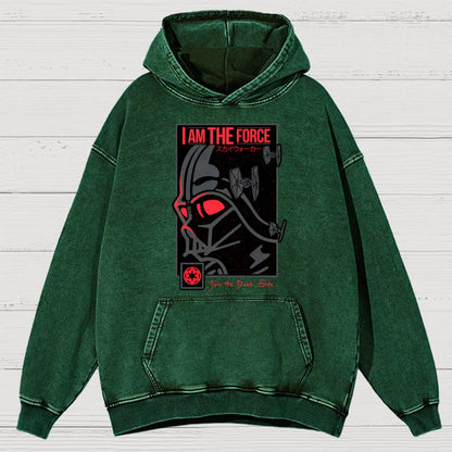 I'm Darkness Vintage Distressed Hoodie
