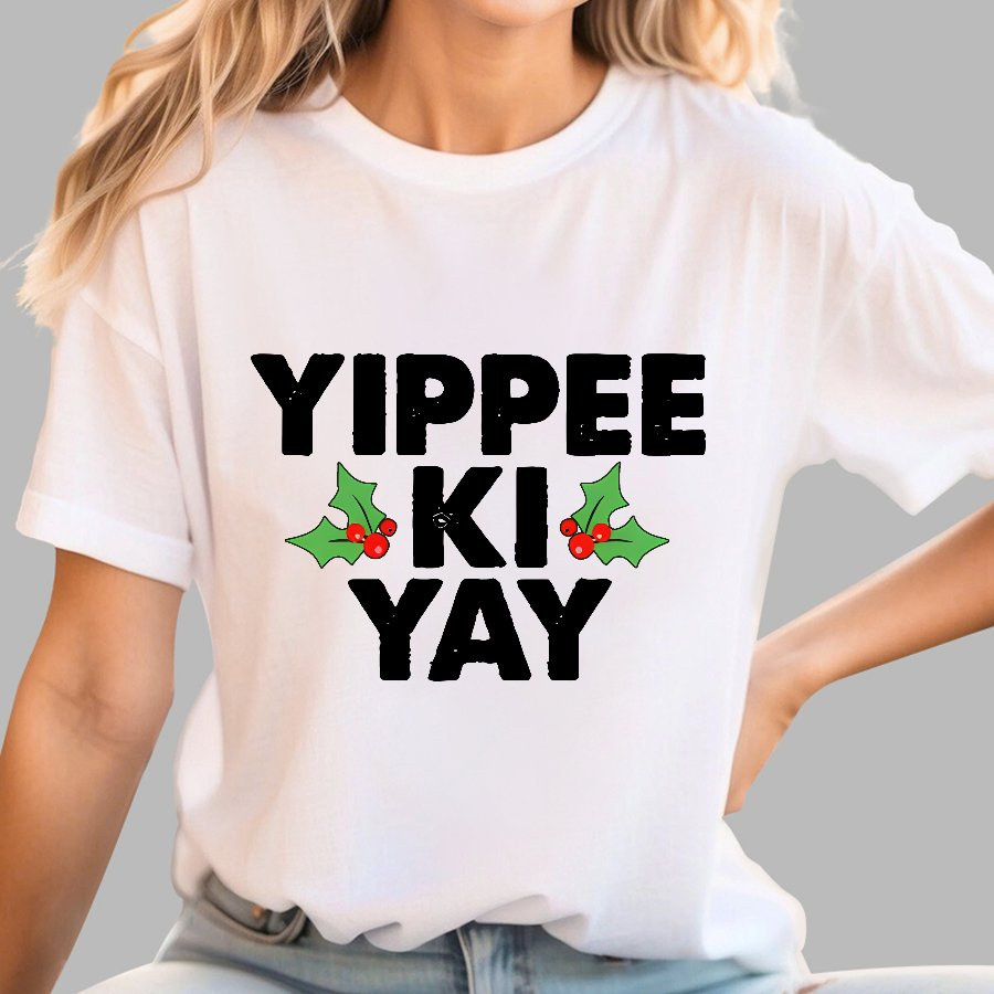 Yippee Ki Yay Christmas Geek T-Shirt