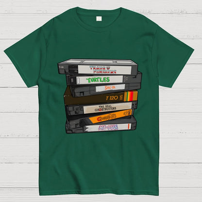 Nostalgic VHS - Action Edition Geek T-Shirt