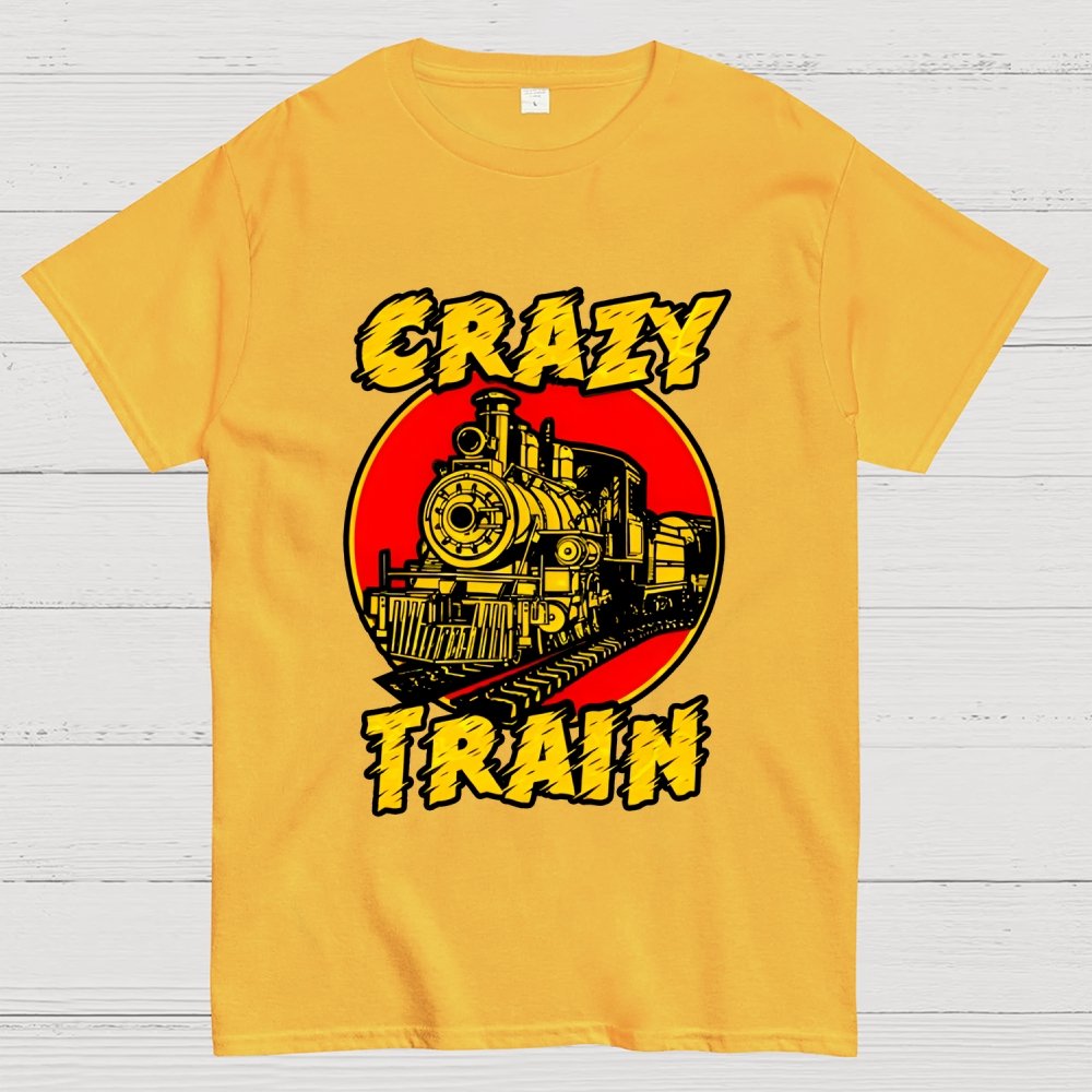 Crazy Train Unisex Geek T-Shirt