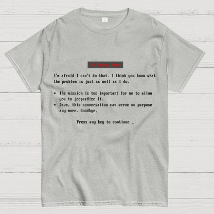 Blue Screen of HAL Geek T-Shirt