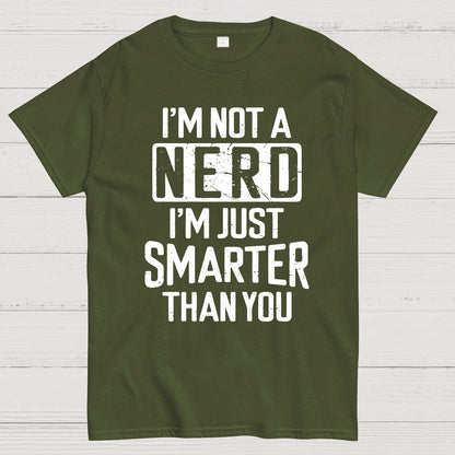 Funny Nerd T-shirt Smart person Geek T-Shirt
