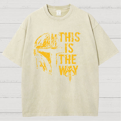 This Is The Path Vintage Distressed T-shirt