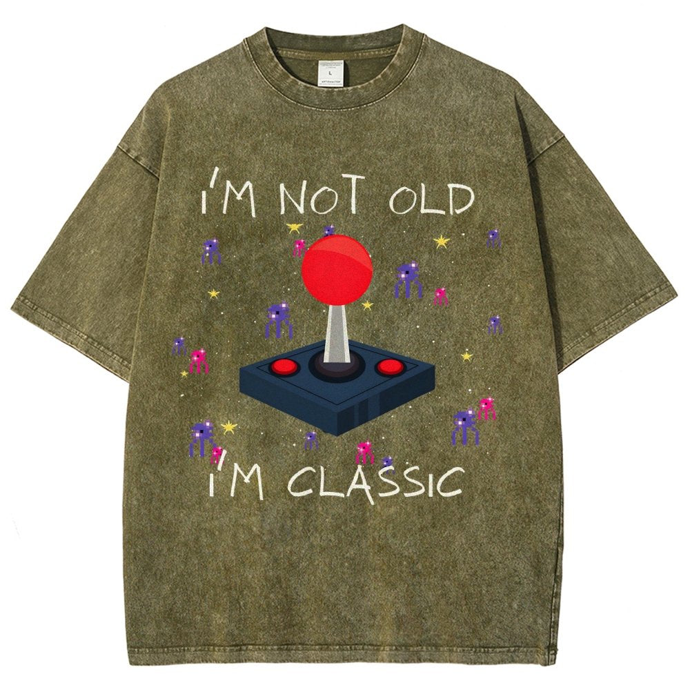 I'm Not Old I'm Classic Video Game Vintage Distressed T-shirt