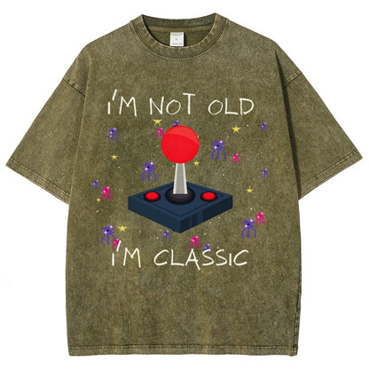 I'm Not Old I'm Classic Video Game Vintage Distressed T-shirt