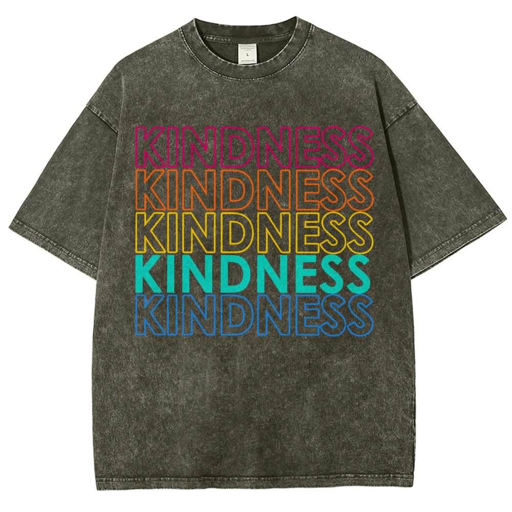 Kindness is Timeless Vintage Distressed T-shirt