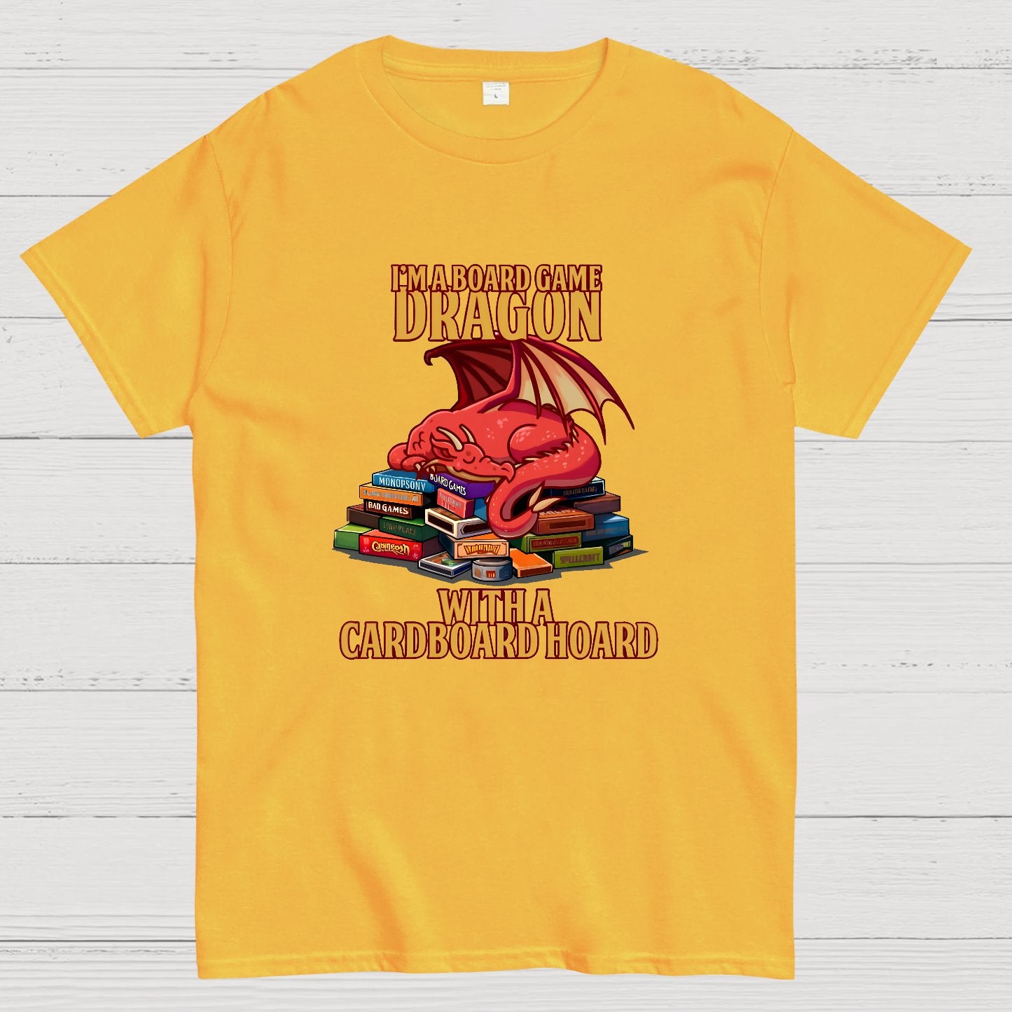 Board Game Dragon Geeky T-Shirt