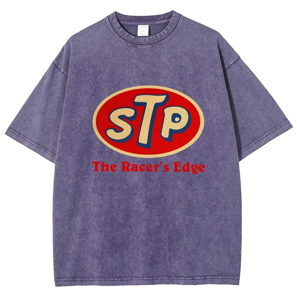Retro Style - Stp The Racers Edge Vintage Distressed T-shirt