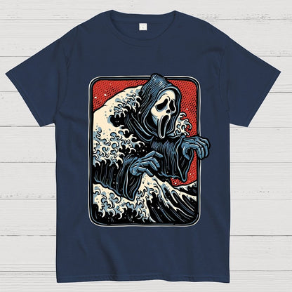 Ghost Wave Unisex Geek T-Shirt
