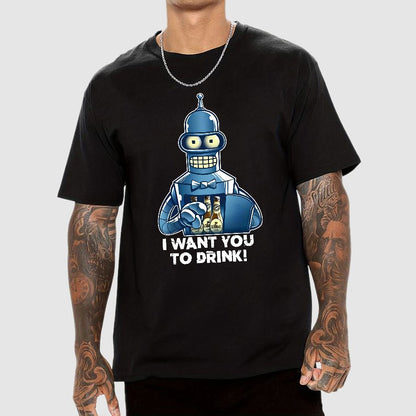 I Want You To Drink Geek T-Shirt