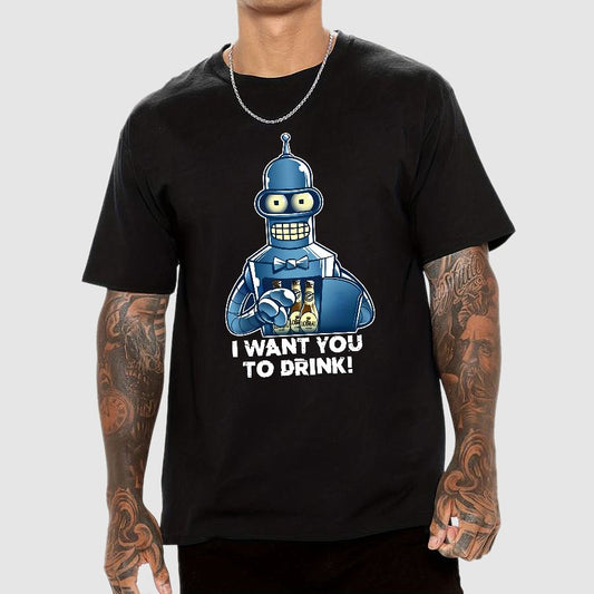 I Want You To Drink Geek T-Shirt