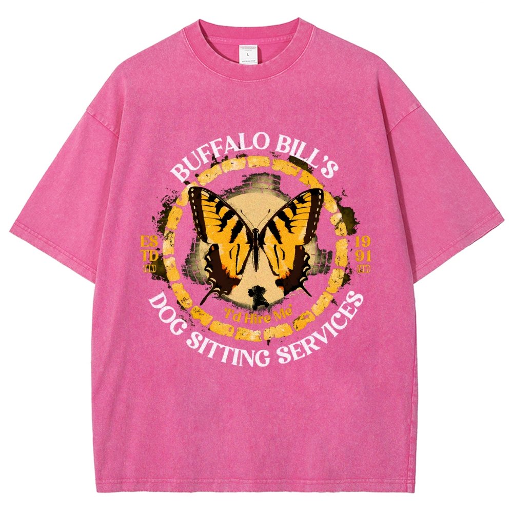 Wild Buffalo Services Vintage Distressed T-shirt