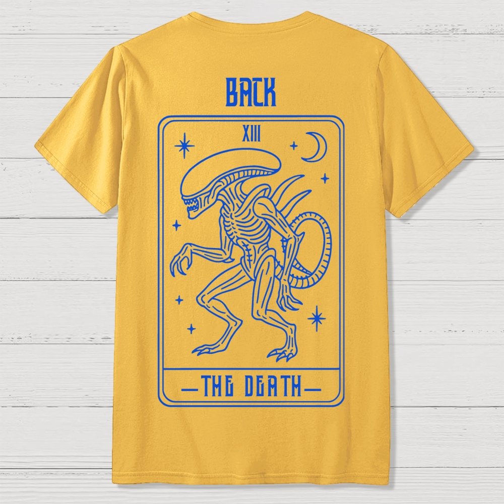 Mystery Tarot Front And Back Printing Geek T-Shirt