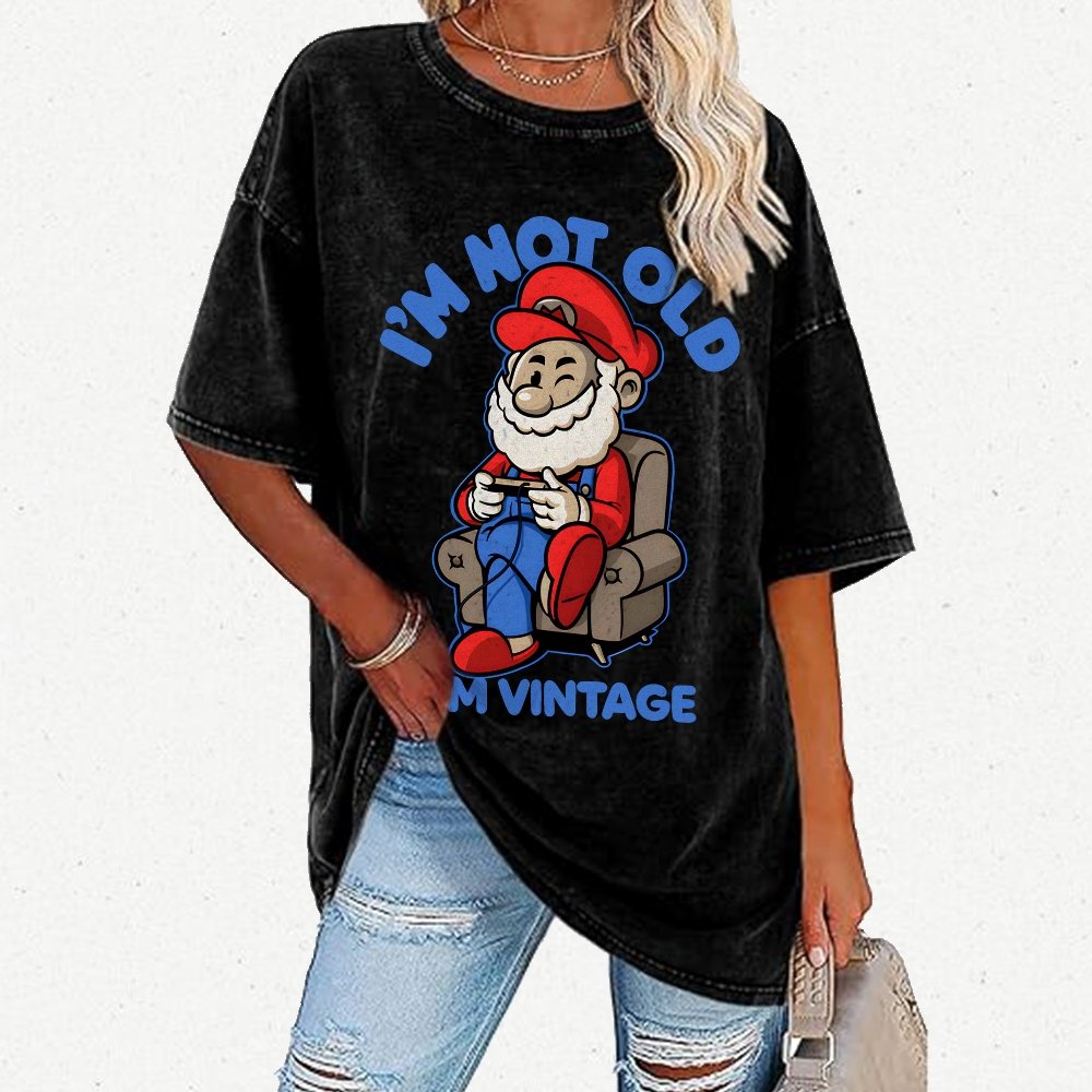 I Am just vintage Vintage Distressed T-shirt