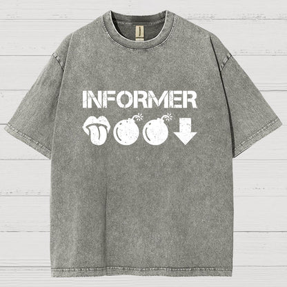 Informer Vintage Distressed T-shirt