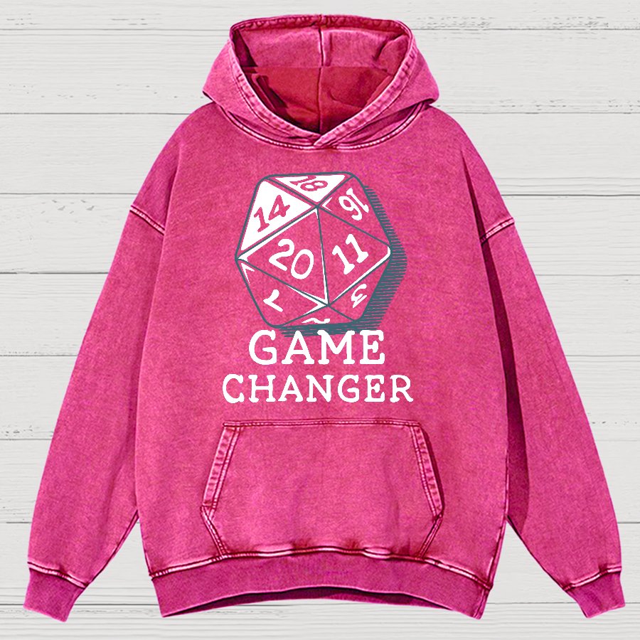 Game Changer Vintage Distressed Hoodie