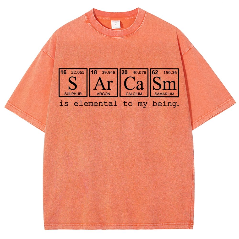 Periodic SArCaSm Vintage Distressed T-shirt