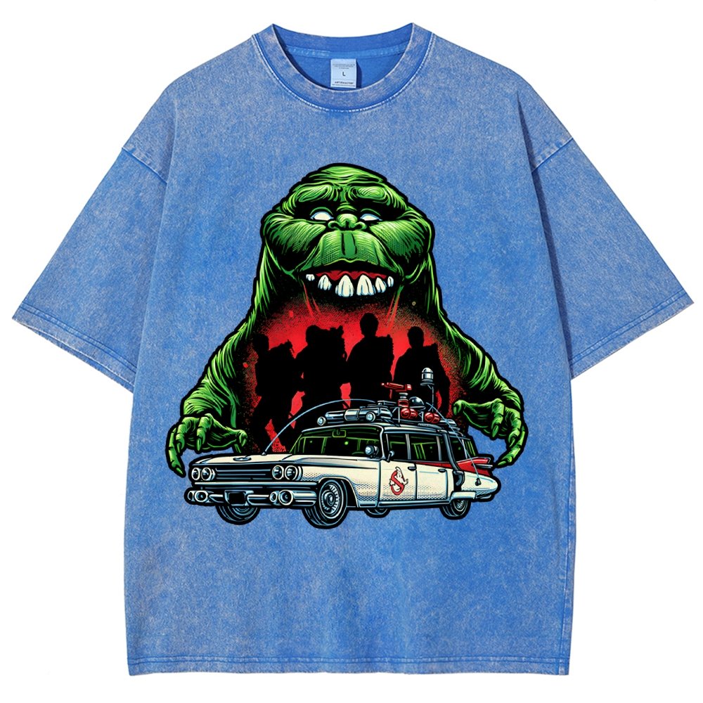 Green Slime Vintage Distressed T-shirt