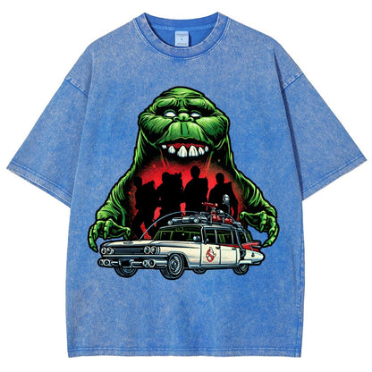 Green Slime Vintage Distressed T-shirt
