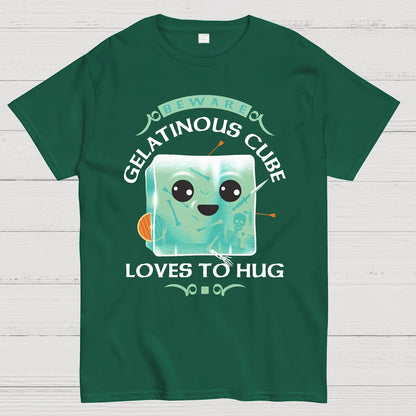 Gelatinous Cube Loves To Hug Geek T-Shirt
