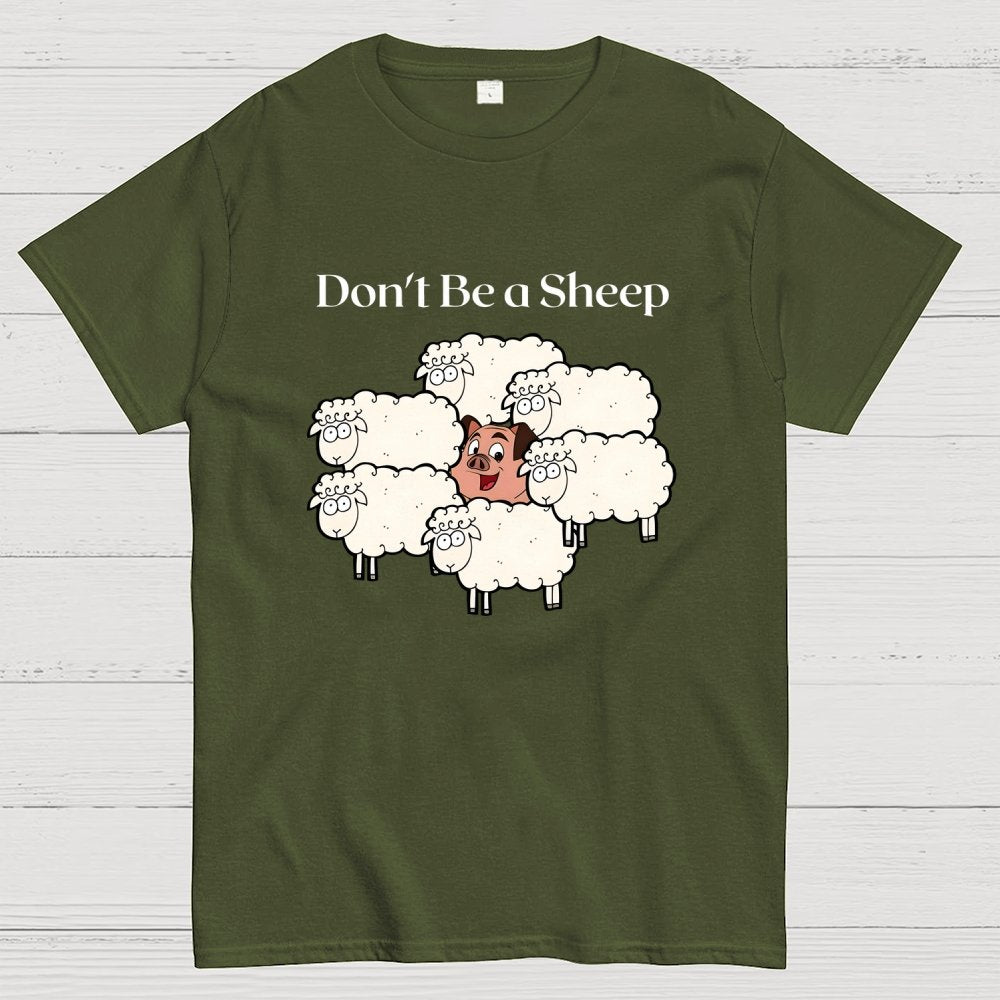 Don't Be a Sheep Geek T-Shirt