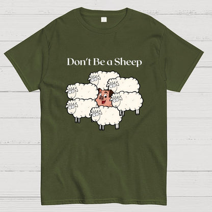 Don't Be a Sheep Geek T-Shirt