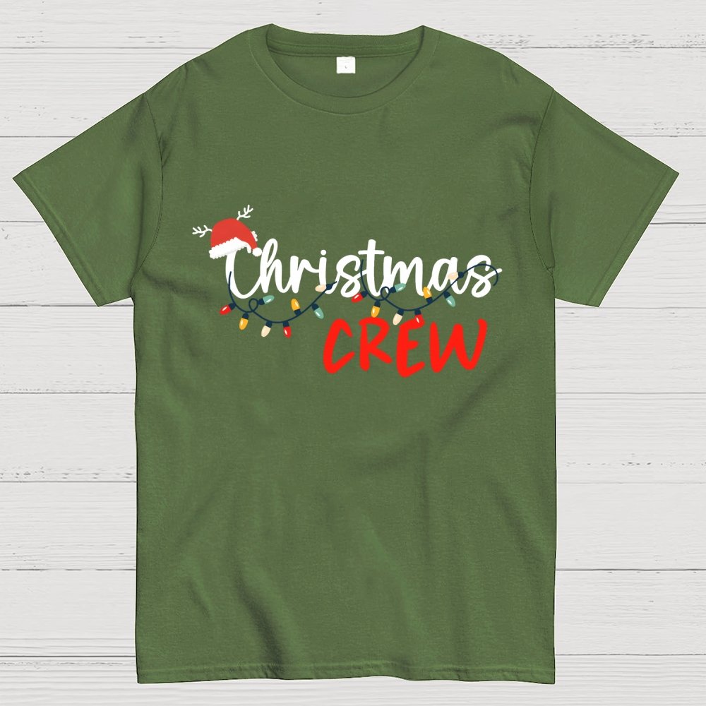 Christmas Crew Family Holiday Geek T-Shirt