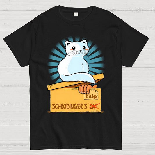 Schrodinger in a Box Geek T-Shirt