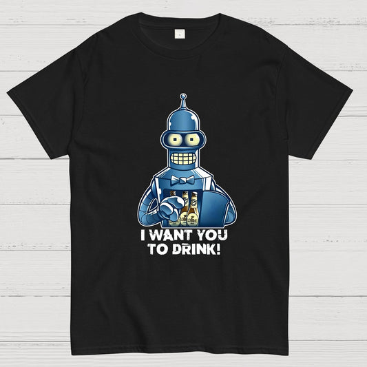 I Want You To Drink Geek T-Shirt