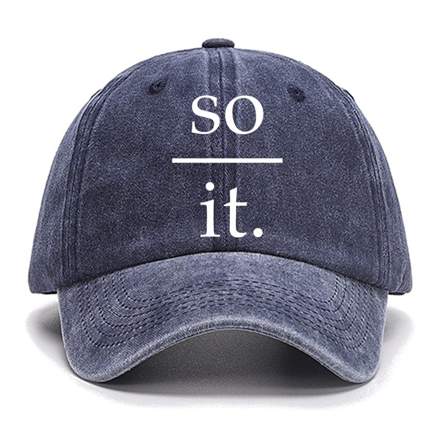 So Over It Nerd Cotton Hat