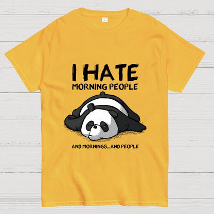 I Hate Morning People Geek T-Shirt